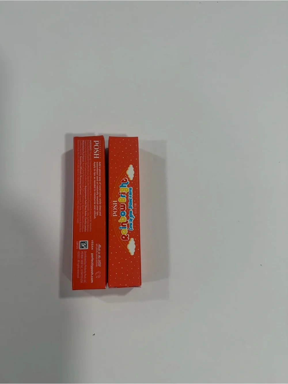 Perfectly Posh Rainbow Bright Coral Lip Gloss 2 Pack